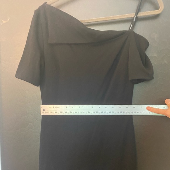 Bailey 44 One Shoulder Sexy Little Black Dress MD - Picture 6 of 10